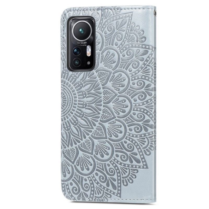 Etui Folio do Xiaomi 12 Mandala Liść