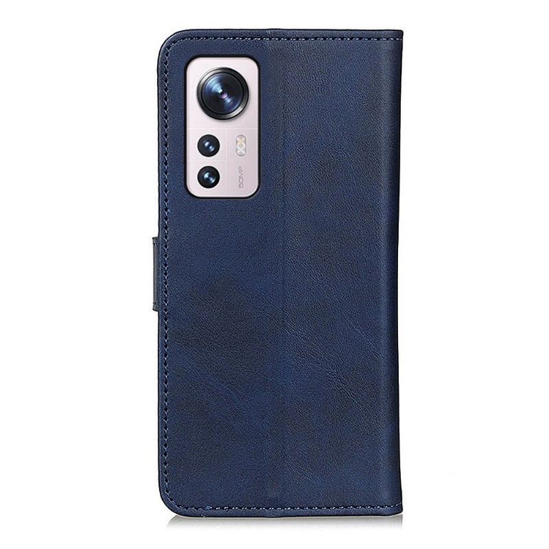 Etui Folio do Xiaomi 12 Marius Efekt Matowej Skóry