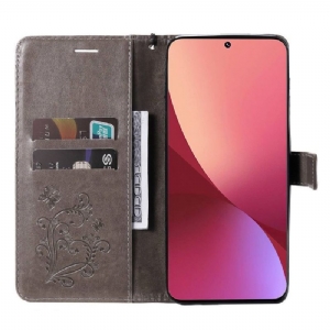 Etui Folio do Xiaomi 12 Obsługa Funkcji Motyli