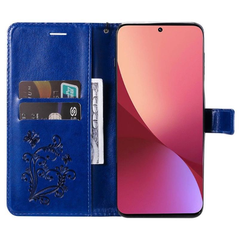 Etui Folio do Xiaomi 12 Obsługa Funkcji Motyli