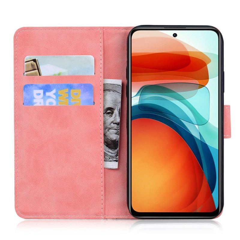 Etui Folio do Xiaomi 12 Etui Ochronne Kolorowa Ochrona Motyla