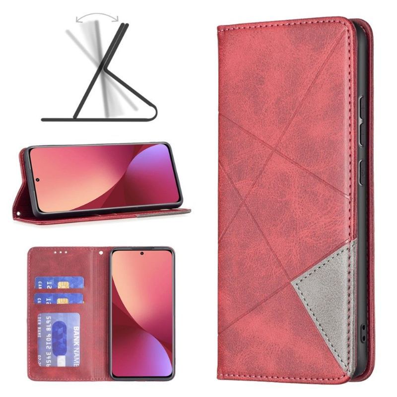 Etui Na Telefon Pokrowce do Xiaomi 12 Biznes Skórzane Etui Na Karty W Stylu Célinia