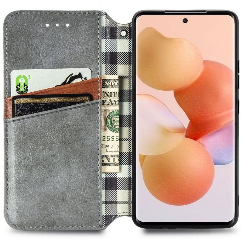 Obudowa Etui Na Telefon do Xiaomi 12 Kub Design Posiadacz Karty