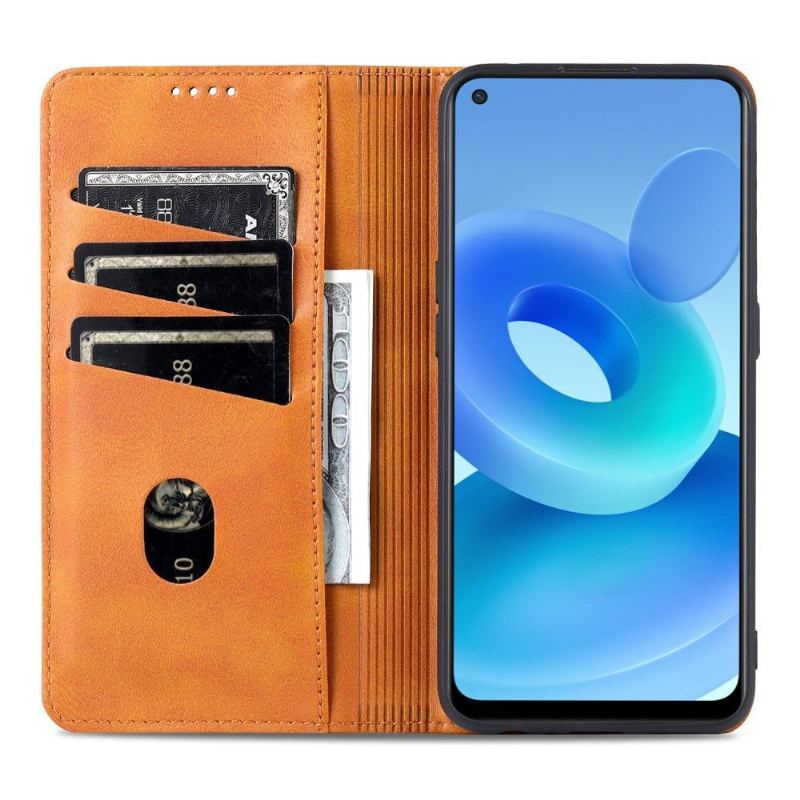 Case do Oppo A94 5G Biznes Portfel Sztuczna Skóra