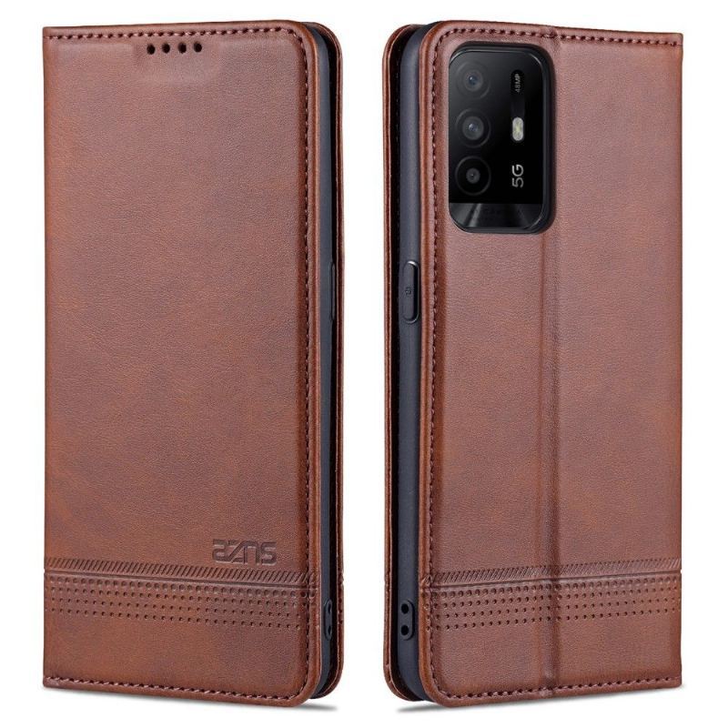 Case do Oppo A94 5G Biznes Portfel Sztuczna Skóra