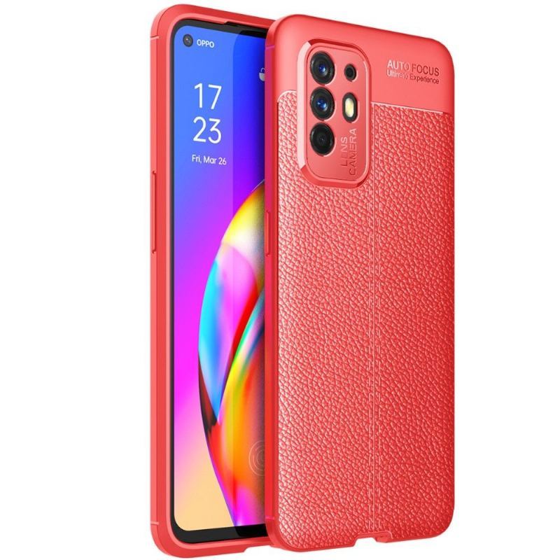 Etui do Oppo A94 5G Elastyczne Ziarniste Wykończenie