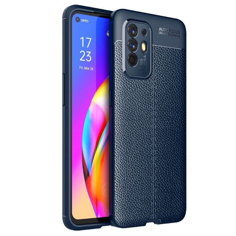 Etui do Oppo A94 5G Elastyczne Ziarniste Wykończenie