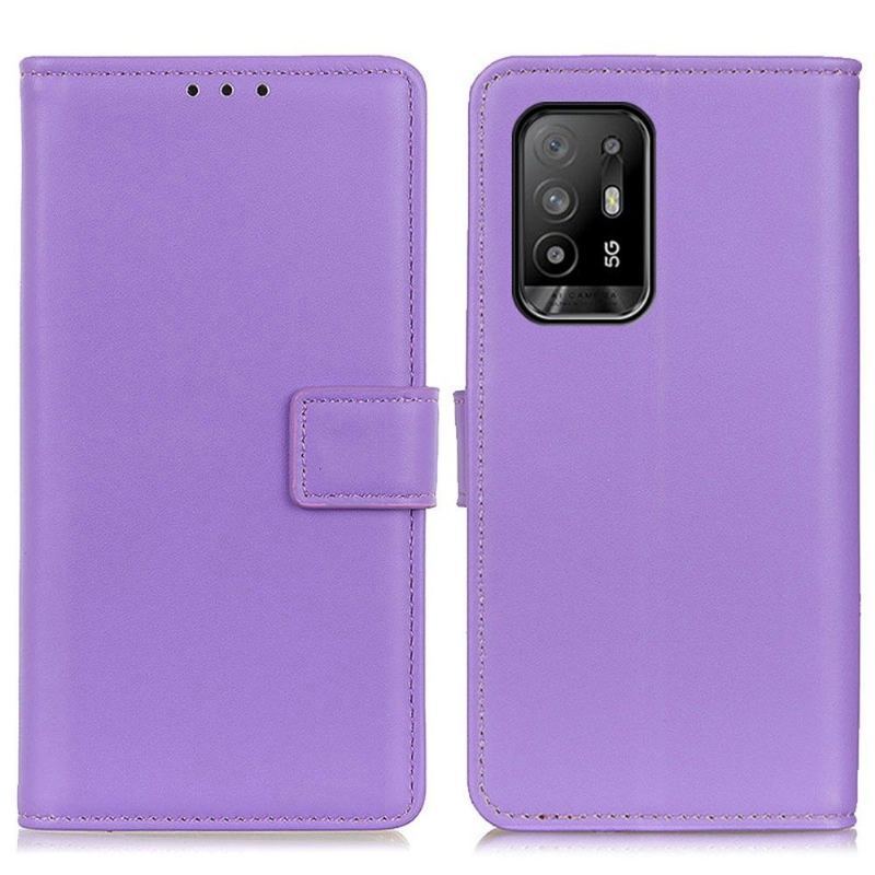 Etui Folio do Oppo A94 5G Classic Basic Sztuczna Skóra