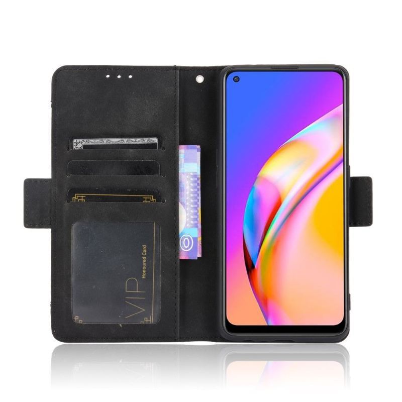 Etui Folio do Oppo A94 5G Obrzeża Premium Z Posiadaczem Karty