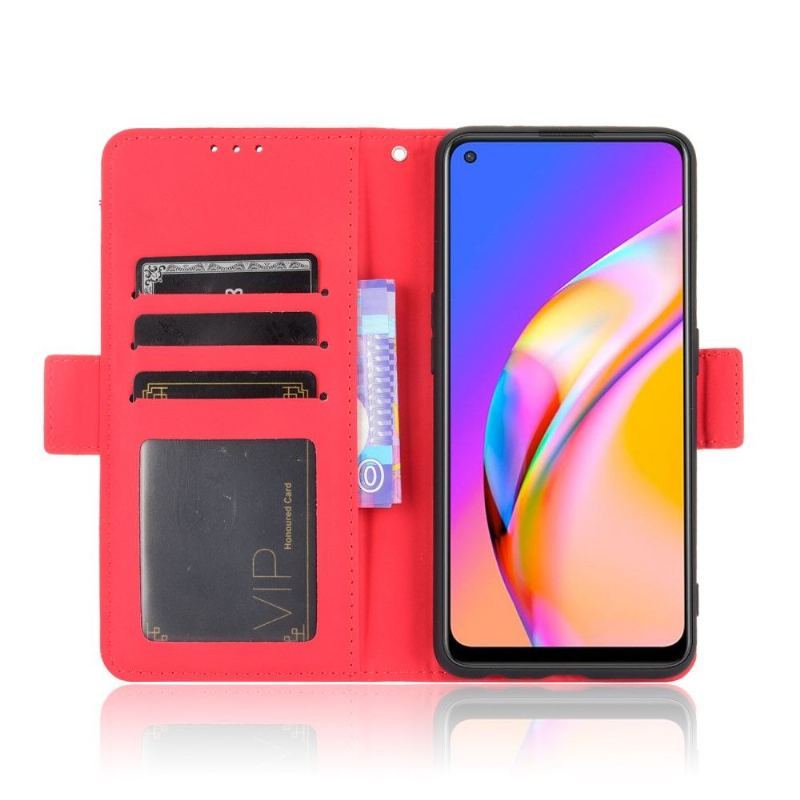 Etui Folio do Oppo A94 5G Obrzeża Premium Z Posiadaczem Karty