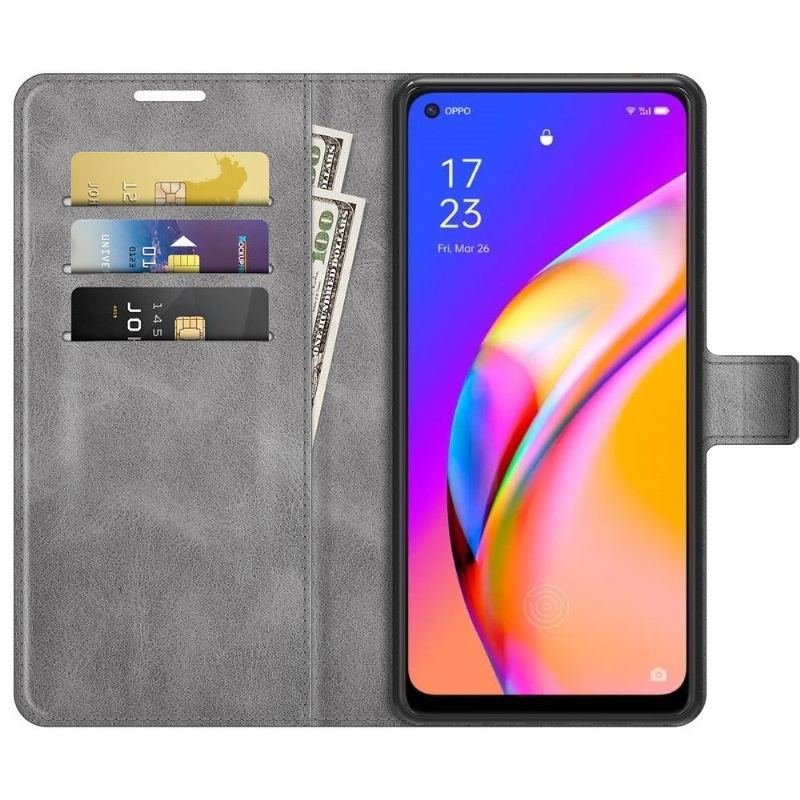 Etui Folio do Oppo A94 5G Portfel Style Skórzane