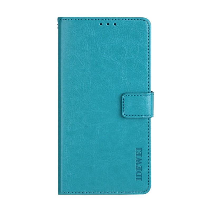 Etui Na Telefon Pokrowce do Oppo A94 5G Biznes Etui Folio Idewei Folio Efekt Skóry