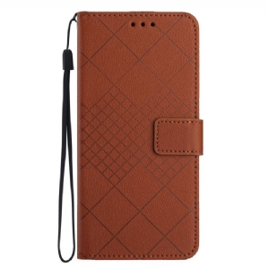 Etui Folio Motorola Edge 50 Neo Diamenty