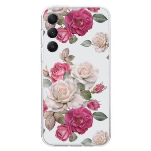 Etui Do Samsung Galaxy S24 Fe Piwonie