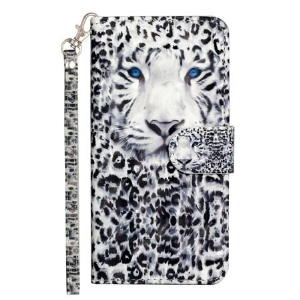 Etui Folio Do Samsung Galaxy S24 Fe Lampart Z Paskiem