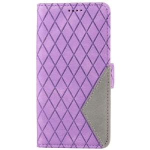 Etui Folio Samsung Galaxy S24 Fe Diamentowe Paski