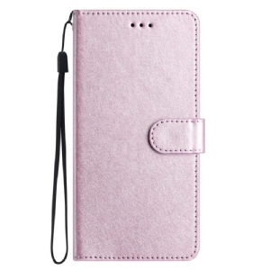 Etui Folio Samsung Galaxy S24 Fe Jedwabna Tekstura