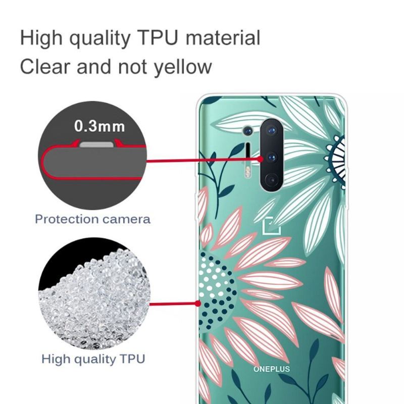 Etui do OnePlus 8 Pro Stokrotka Kwiaty