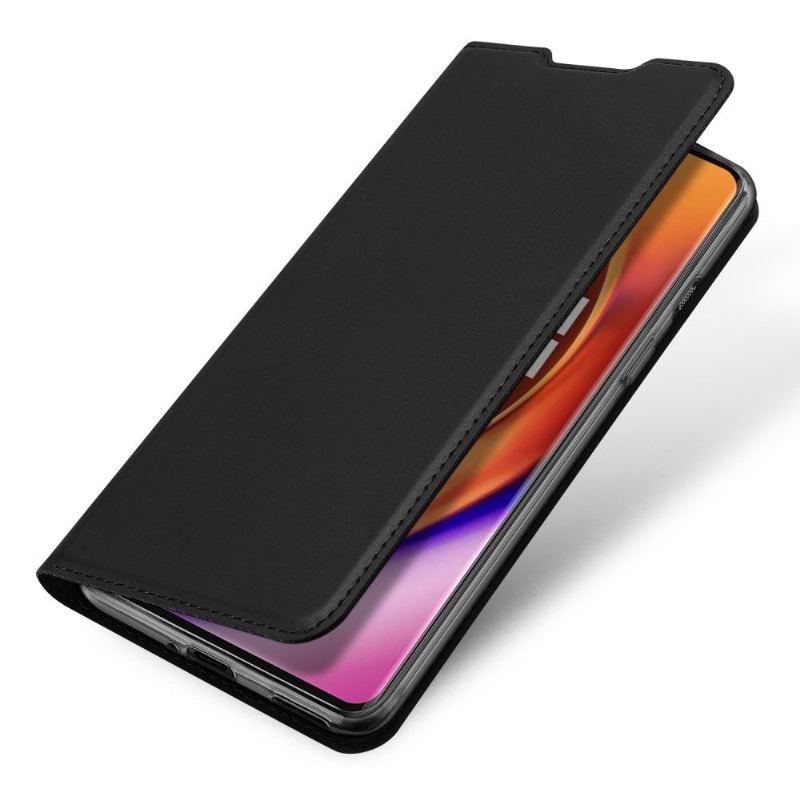 Etui Folio do OnePlus 8 Pro Satynowa Powłoka