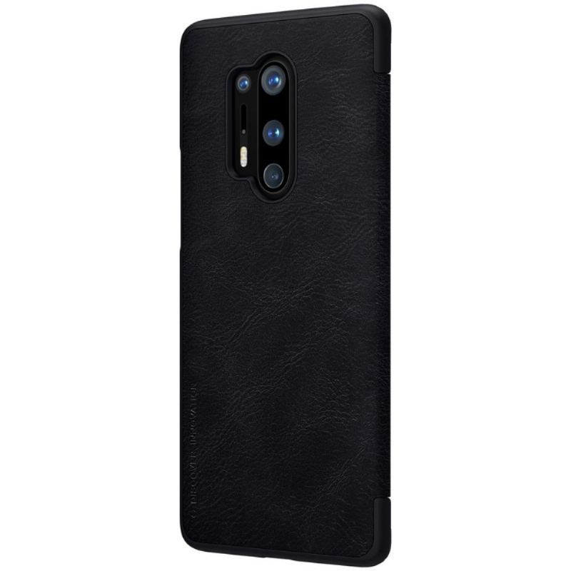 Etui Folio do OnePlus 8 Pro Seria Qin Ze Sztucznej Skóry