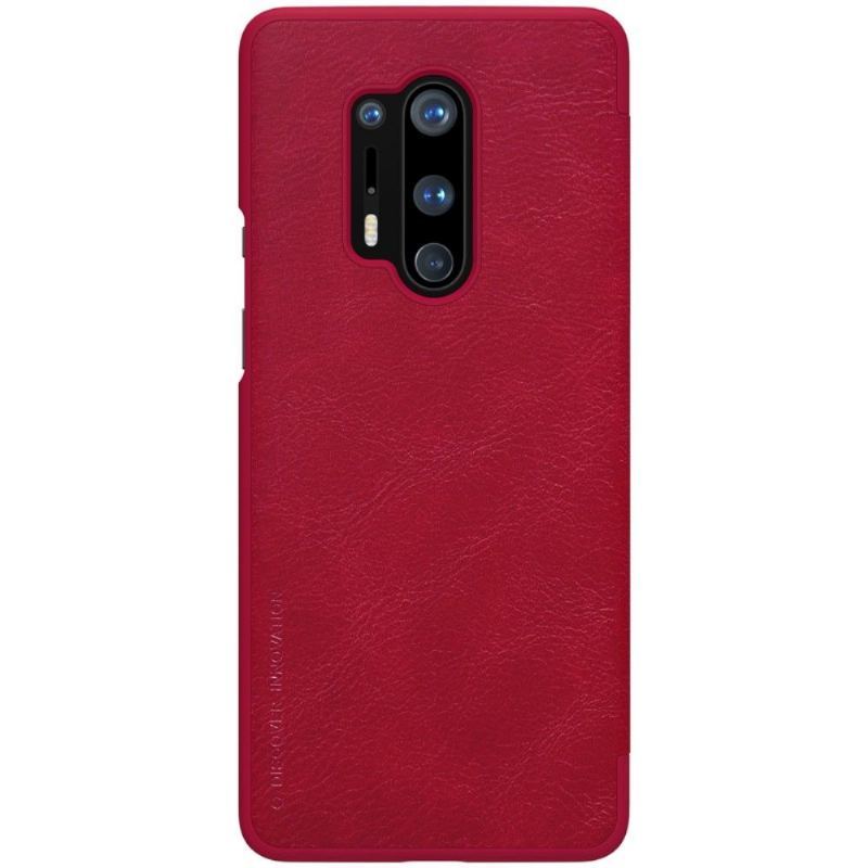 Etui Folio do OnePlus 8 Pro Seria Qin Ze Sztucznej Skóry