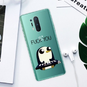 Futerały do OnePlus 8 Pro Obrzeża Penguin Pianino „pieprzyć Się”