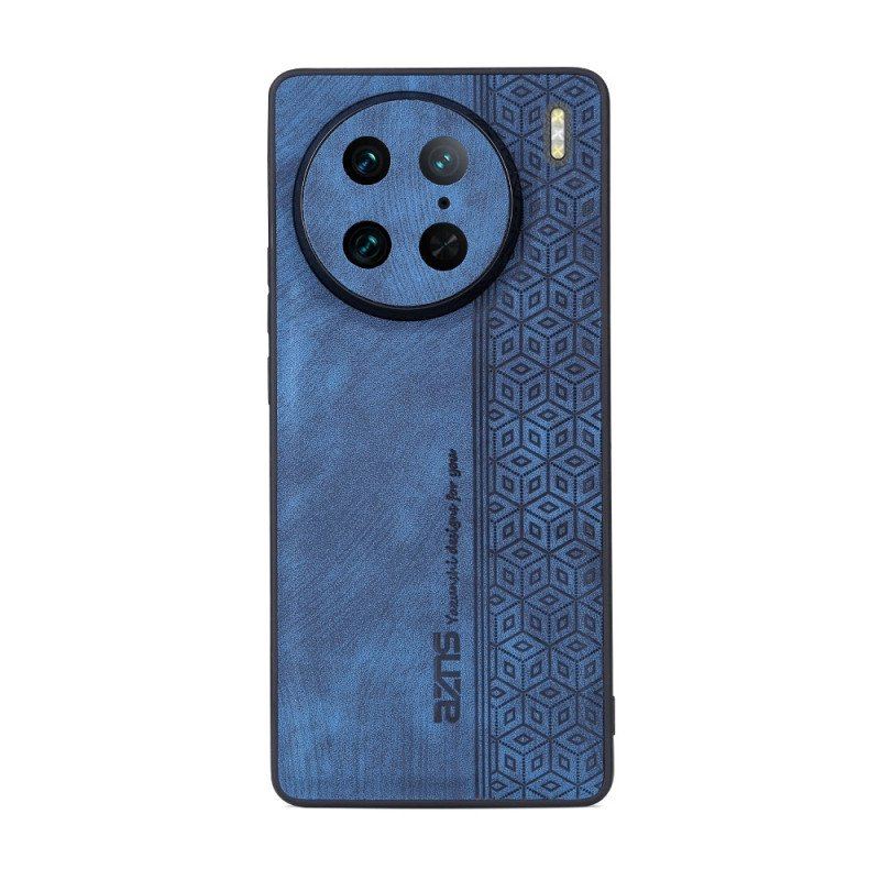 Etui do Vivo X90 Pro Efekt Skóry Azns