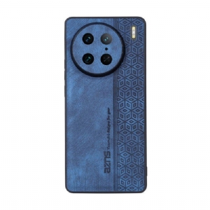 Etui do Vivo X90 Pro Efekt Skóry Azns