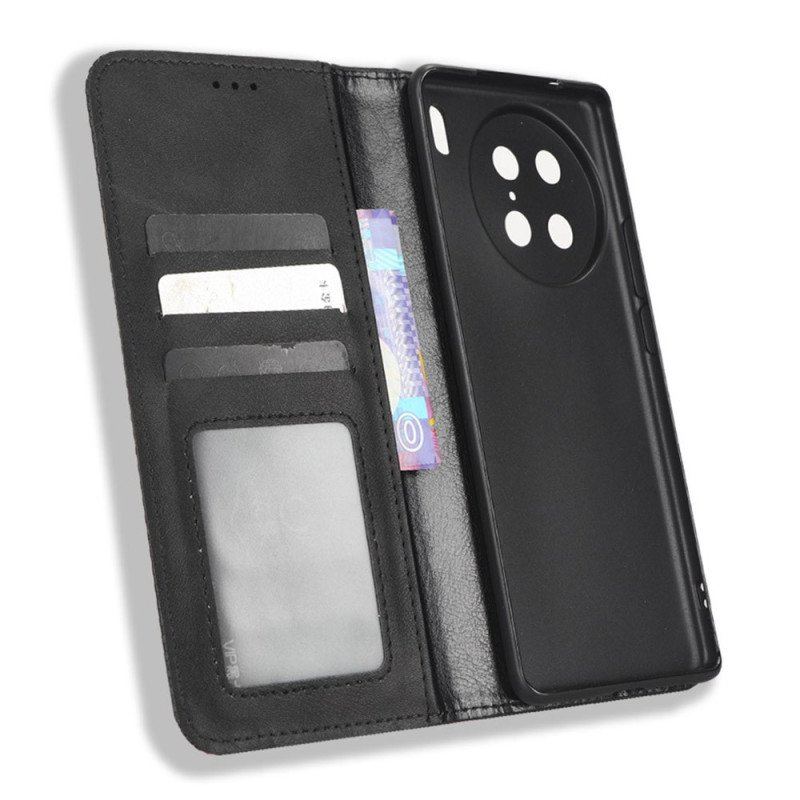 Etui Na Telefon do Vivo X90 Pro Etui Folio Stylizowany