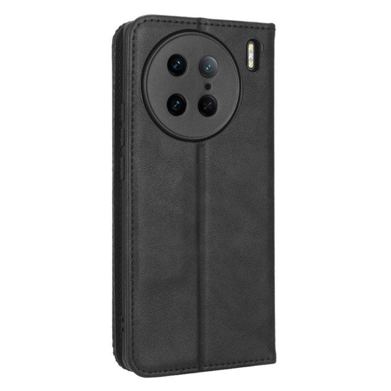 Etui Na Telefon do Vivo X90 Pro Etui Folio Stylizowany