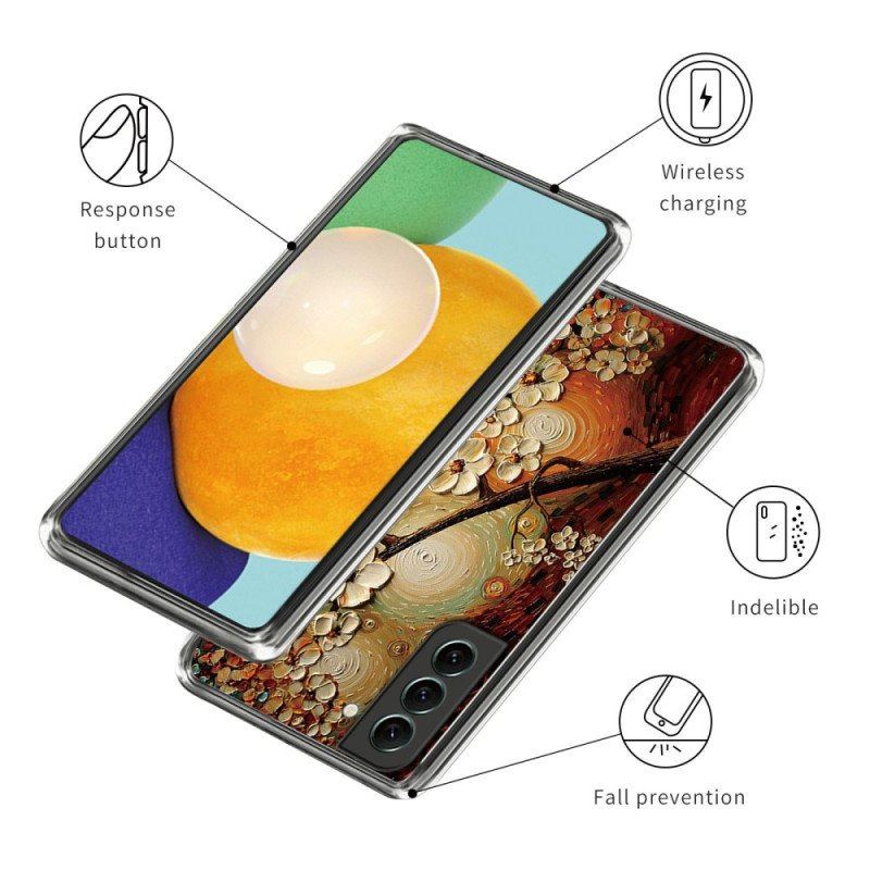 Etui do Samsung Galaxy S23 Plus 5G Elastyczne Kwiaty