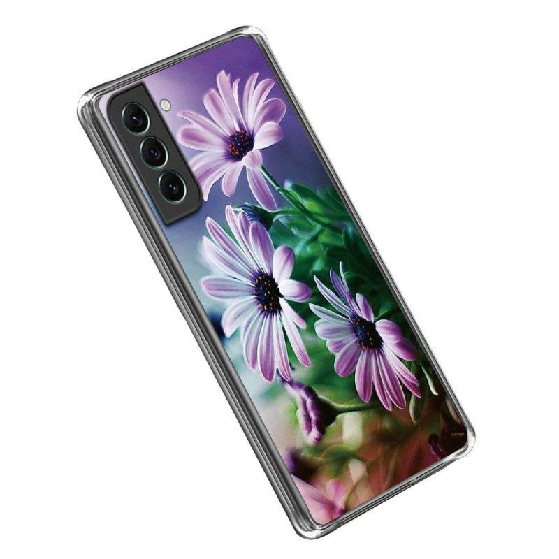 Etui do Samsung Galaxy S23 Plus 5G Kwiatowy Silikon