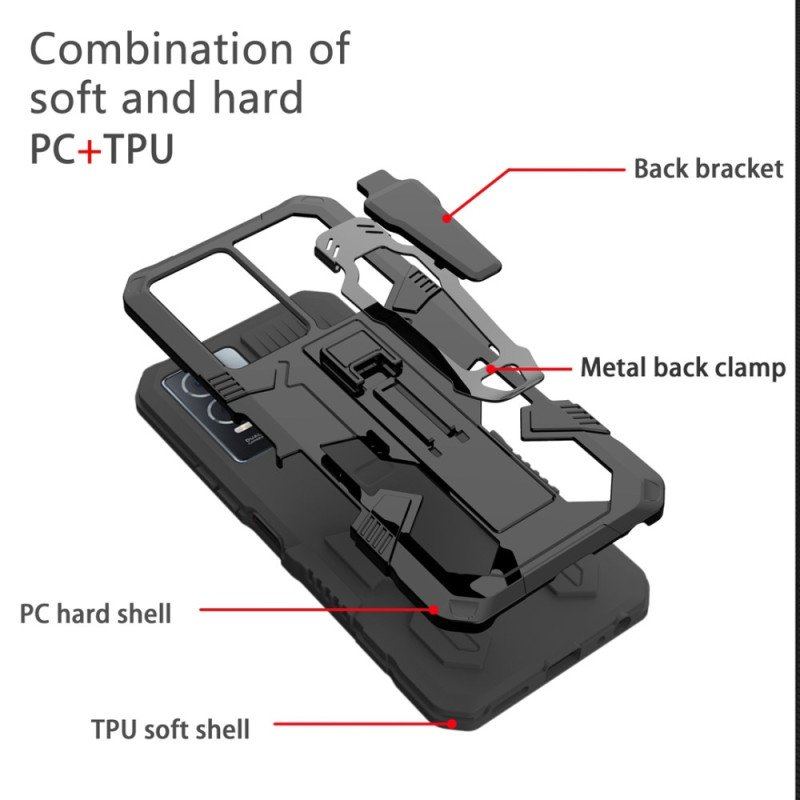 Etui do Samsung Galaxy S23 Plus 5G Robot Z Zaczepem Na Pasek