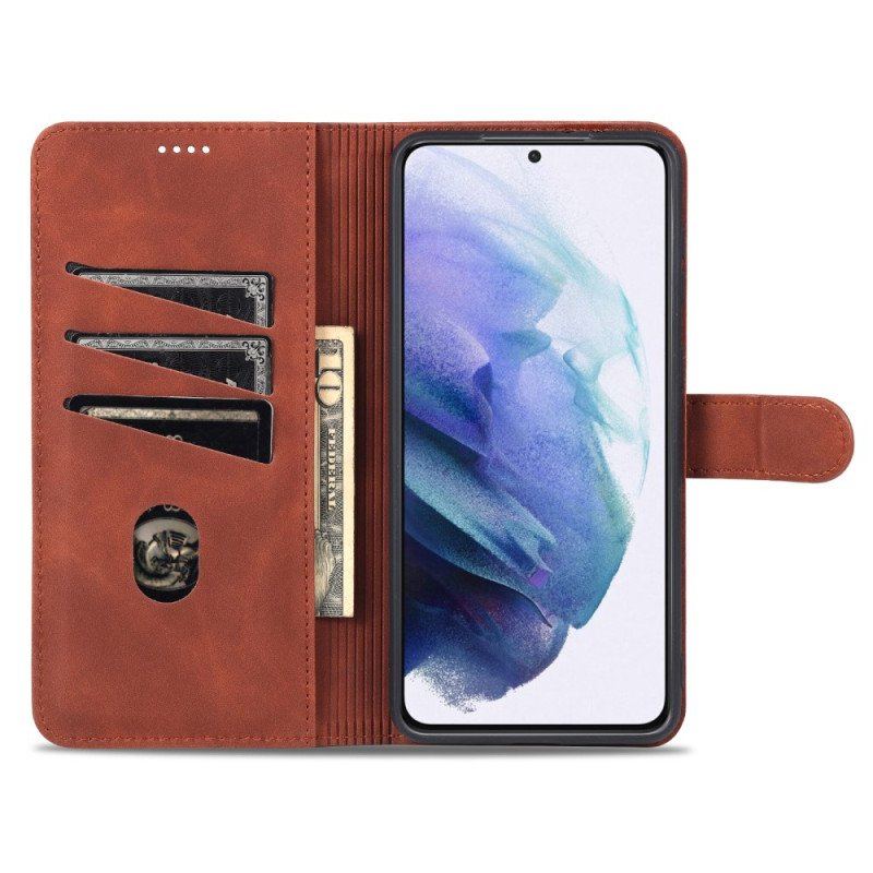 Etui Folio do Samsung Galaxy S23 Plus 5G Efekt Skóry Azns