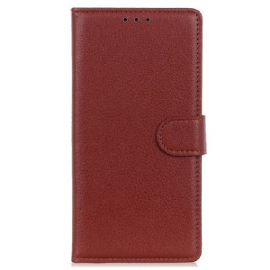 Etui Folio do Samsung Galaxy S23 Plus 5G Tradycyjna Sztuczna Skóra