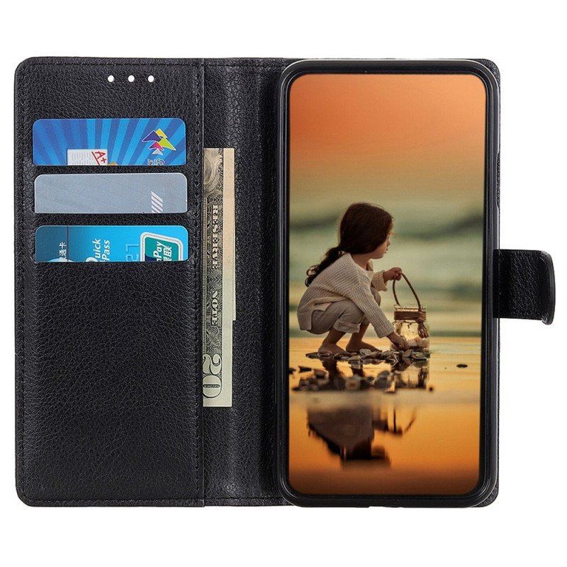 Etui Folio do Samsung Galaxy S23 Plus 5G Tradycyjna Sztuczna Skóra