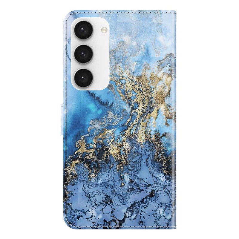 Etui Folio do Samsung Galaxy S23 Plus 5G z Łańcuch Pasek Art