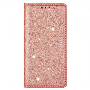 Etui Na Telefon do Samsung Galaxy S23 Plus 5G Etui Folio Cekinowy Styl