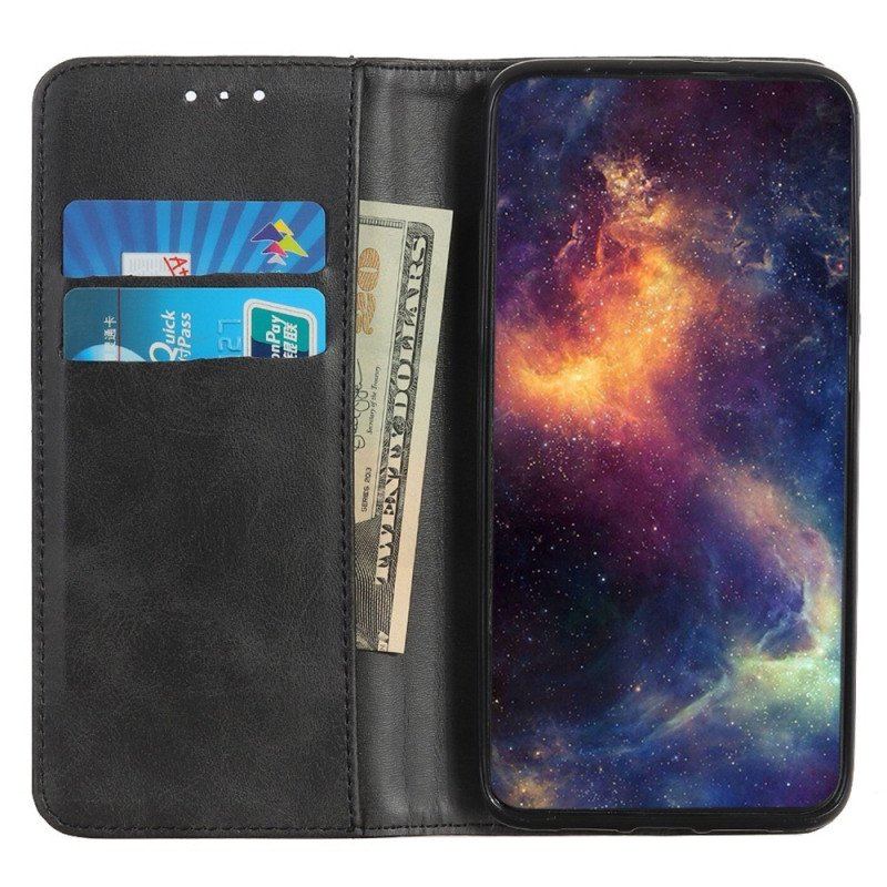 Etui Na Telefon do Samsung Galaxy S23 Plus 5G Etui Folio Dwoina Skóry