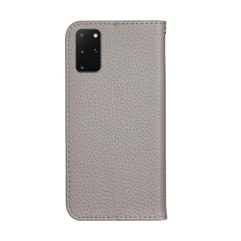 Etui Na Telefon do Samsung Galaxy S20 Plus Etui Folio Ziarnista Sztuczna Skóra