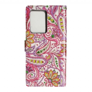 Obudowa Etui Na Telefon do Samsung Galaxy S20 Plus Paisley_kwiaty