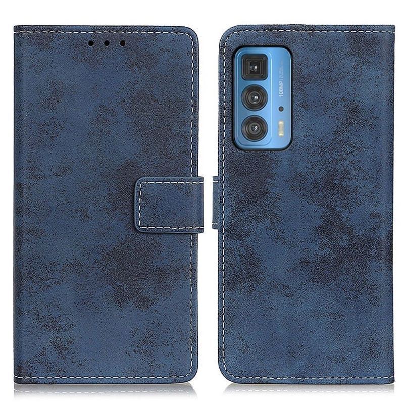 Etui Folio do Motorola Edge 20 Pro Classic Cyrius Faux Leather Vintage