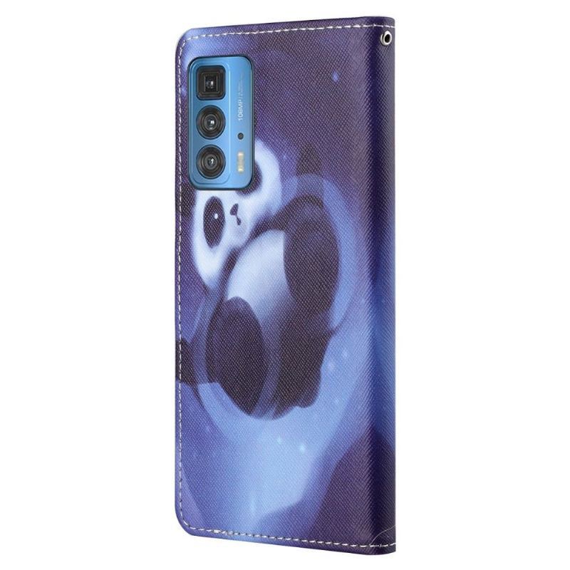 Etui Na Telefon Pokrowce do Motorola Edge 20 Pro Biznes Panda