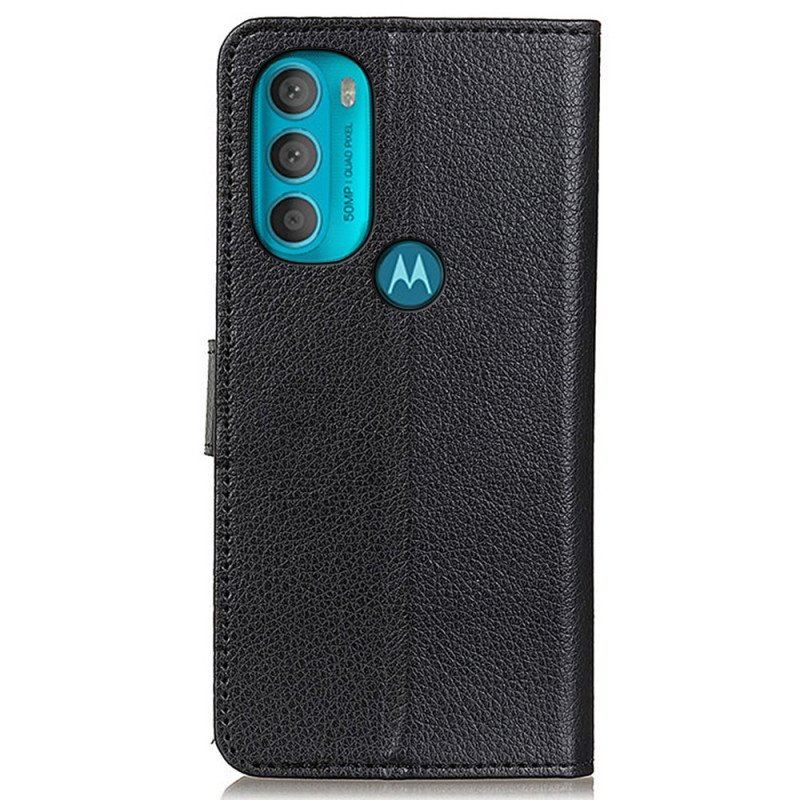 Etui Na Telefon Pokrowce do Moto G71 5G Tradycyjnie Liczi