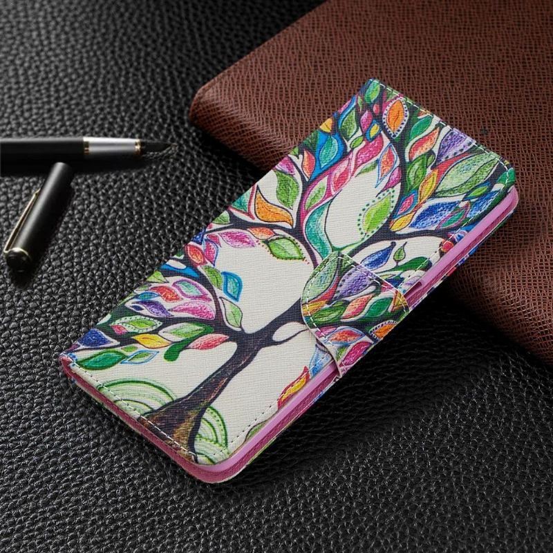 Etui do Oppo A72 Kolorowe Drzewo