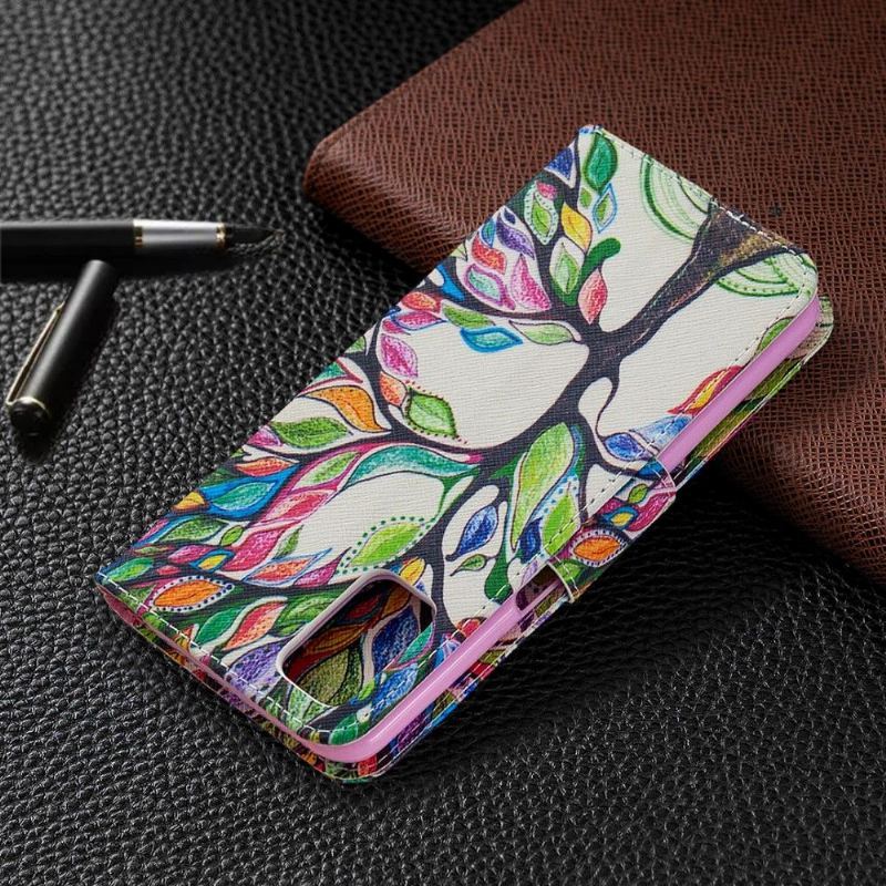 Etui do Oppo A72 Kolorowe Drzewo