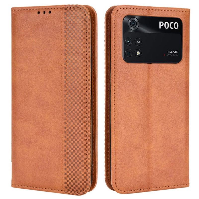 Etui do Poco M4 Pro 4G Classic Cirénius Style Skóra