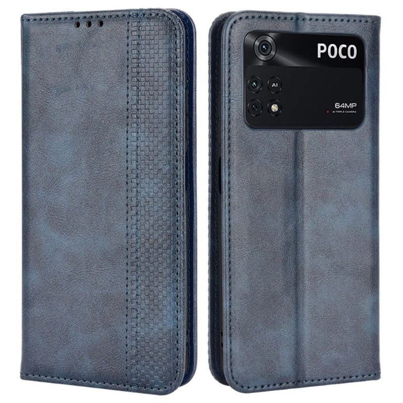 Etui do Poco M4 Pro 4G Classic Cirénius Style Skóra