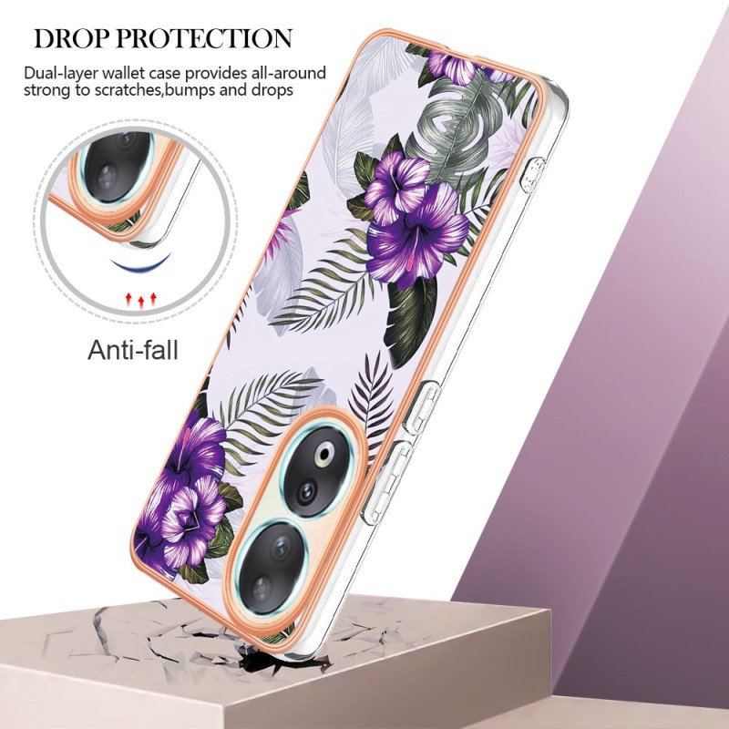 Etui do Honor 90 Kwiatowy