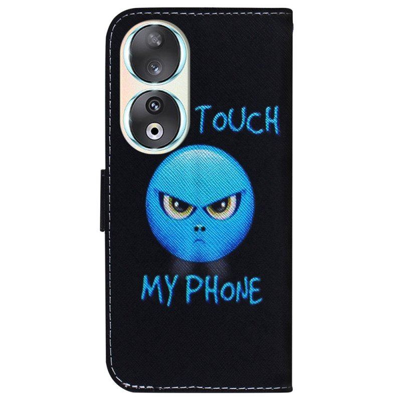 Etui Folio do Honor 90 Telefon Z Emotikonami